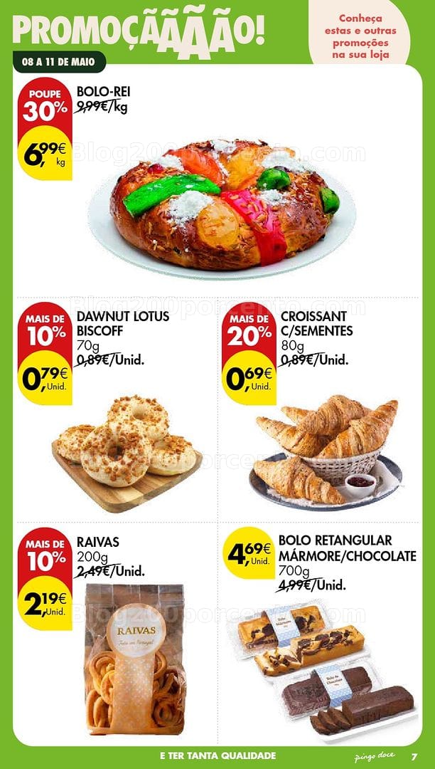 Antevisão Folheto PINGO DOCE Promoções Fim de Semana - 8 a 11 maio