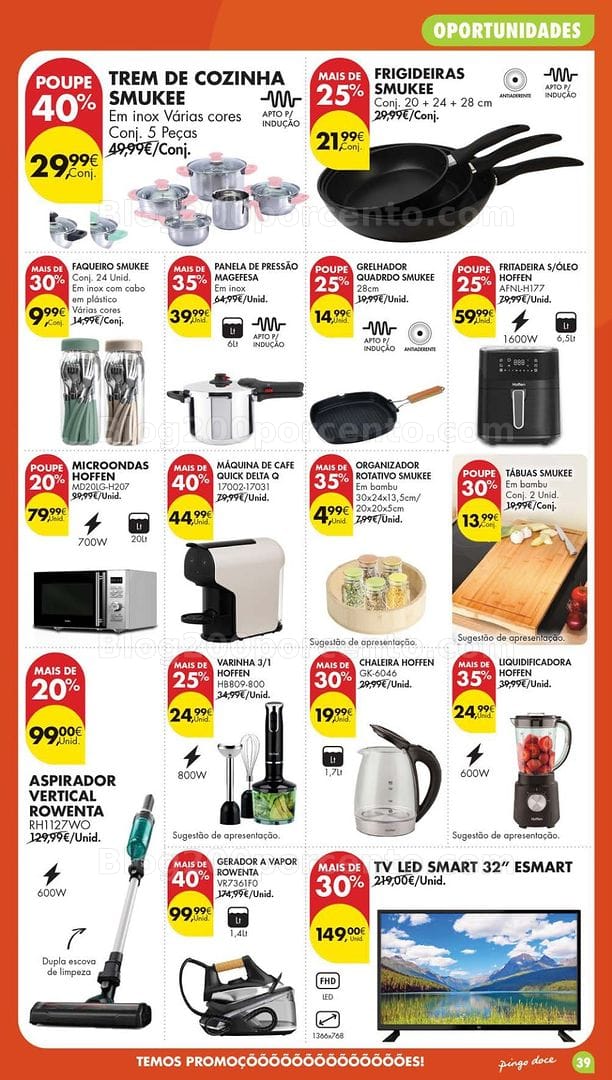 Antevisão Folheto PINGO DOCE Bazar Oportunidades Promoções de 12 a 18 maio