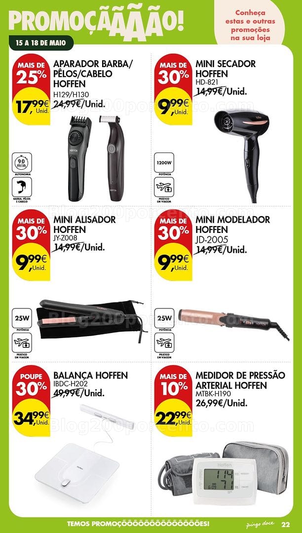 Antevisão Folheto PINGO DOCE Bazar Promoções Fim de Semana - 15 a 18 maio
