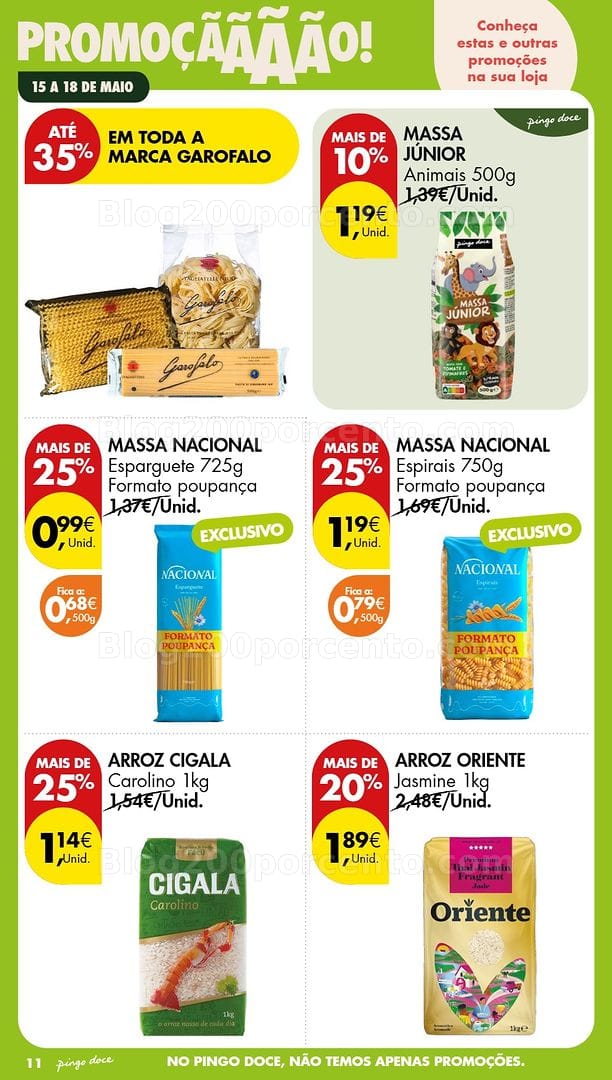 Antevisão Folheto PINGO DOCE Promoções Fim de Semana - 16 e 17 maio