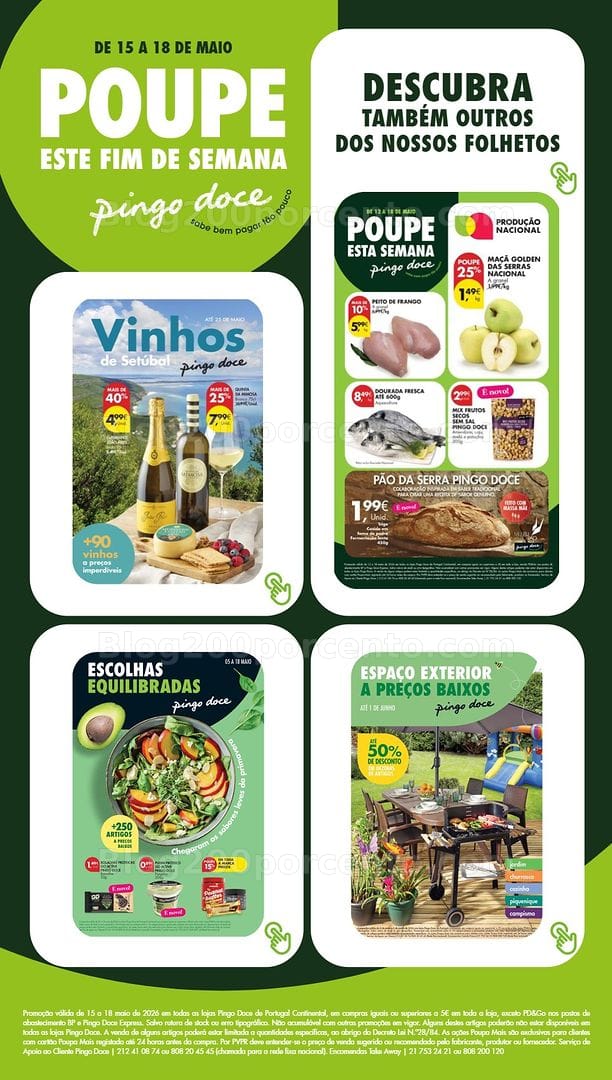 Antevisão Folheto PINGO DOCE Promoções Fim de Semana - 16 e 17 maio