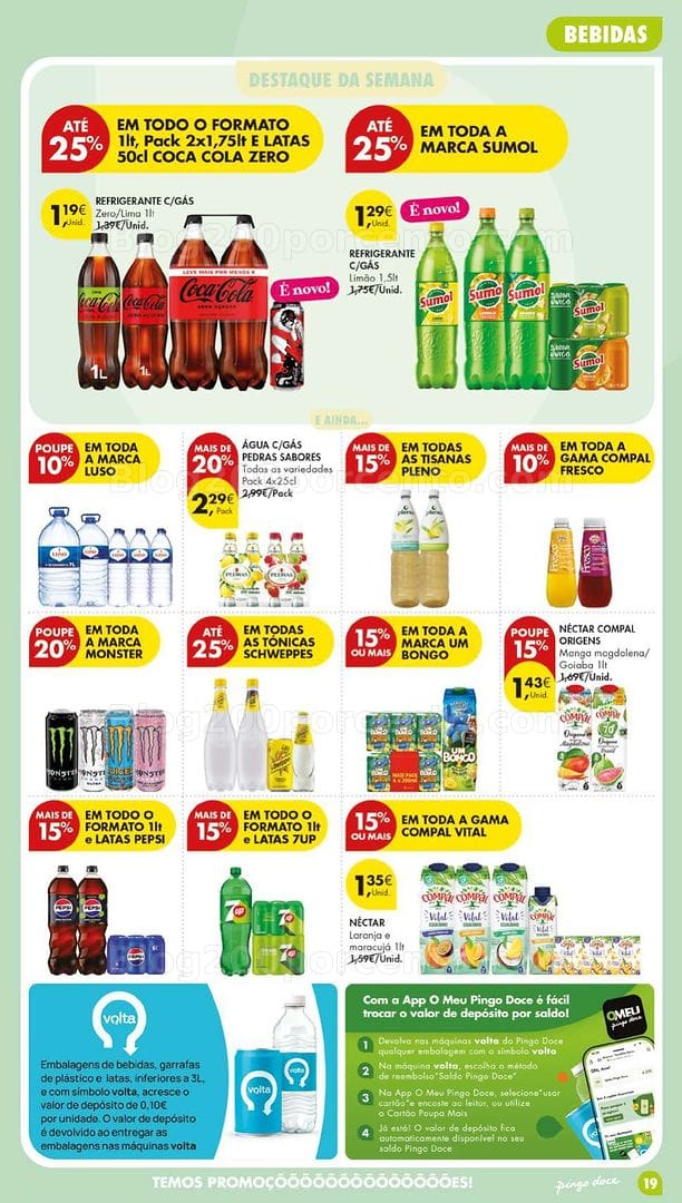 Antevisão Folheto PINGO DOCE Lojas Grandes Promoções de 19 a 25 maio