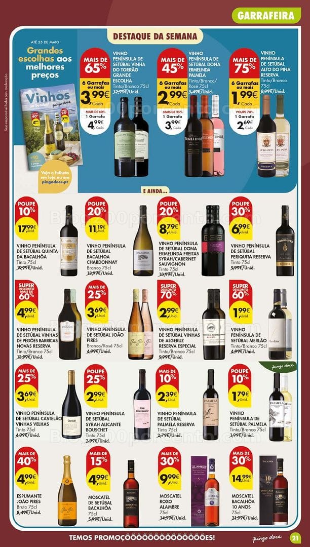 Antevisão Folheto PINGO DOCE Lojas Grandes Promoções de 19 a 25 maio