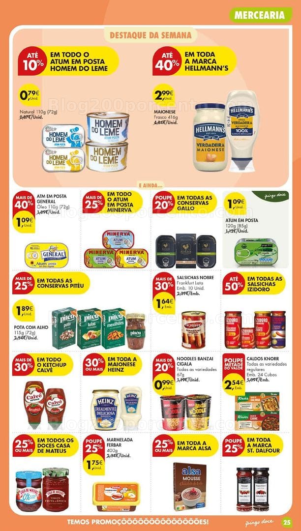 Antevisão Folheto PINGO DOCE Lojas Grandes Promoções de 19 a 25 maio