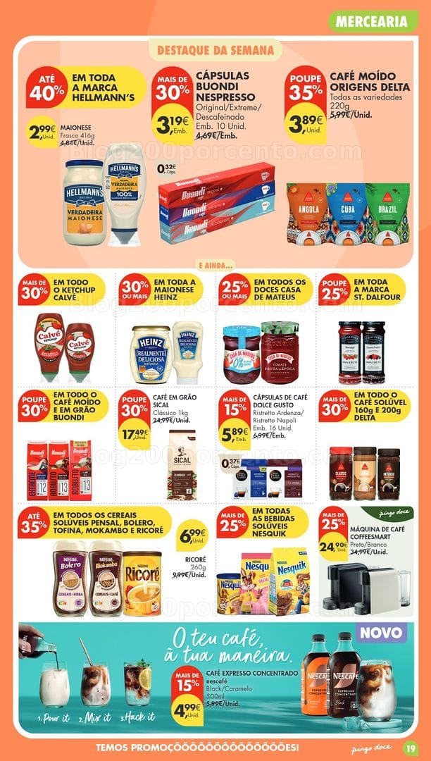 Antevisão Folheto PINGO DOCE Madeira Promoções de 19 a 25 maio