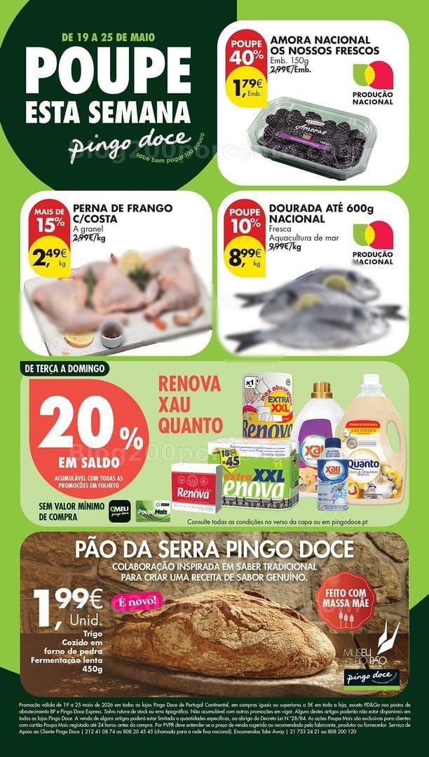 Antevisão Folheto PINGO DOCE Promoções de 19 a 25 maio - Edição Digital