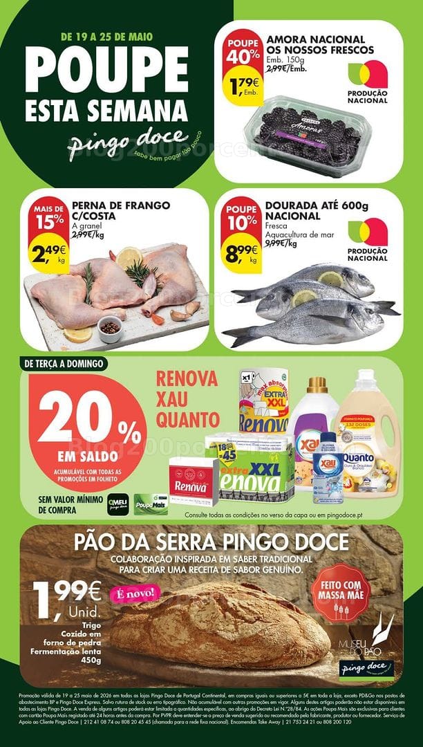 Antevisão Folheto PINGO DOCE Promoções de 19 a 25 maio - Edição Digital