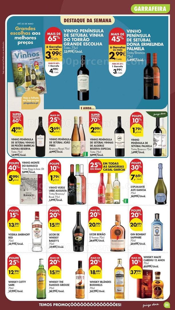 Antevisão Folheto PINGO DOCE Promoções de 19 a 25 maio - Edição Digital