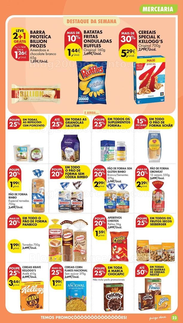 Antevisão Folheto PINGO DOCE Lojas Pequenas Promoções de 19 a 25 maio