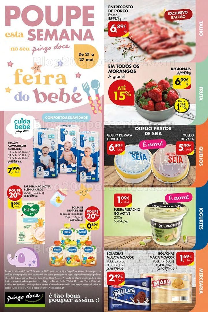 Antevisão Folheto PINGO DOCE Açores Promoções de 21 a 27 maio