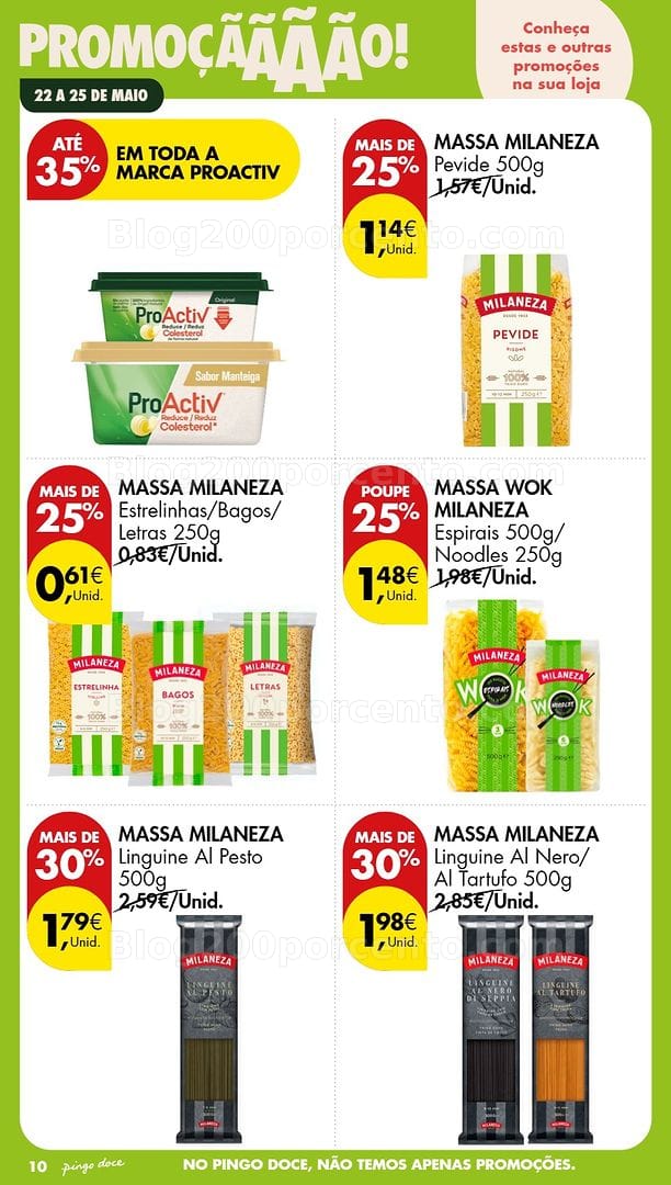 Antevisão Folheto PINGO DOCE Promoções Fim de Semana - 22 a 25 maio