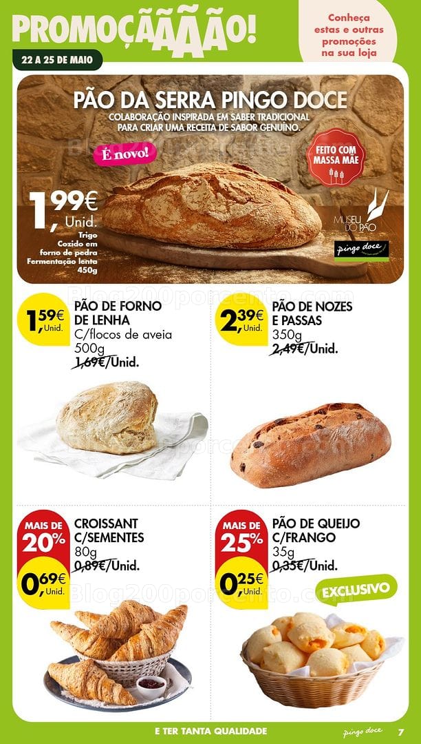 Antevisão Folheto PINGO DOCE Promoções Fim de Semana - 22 a 25 maio