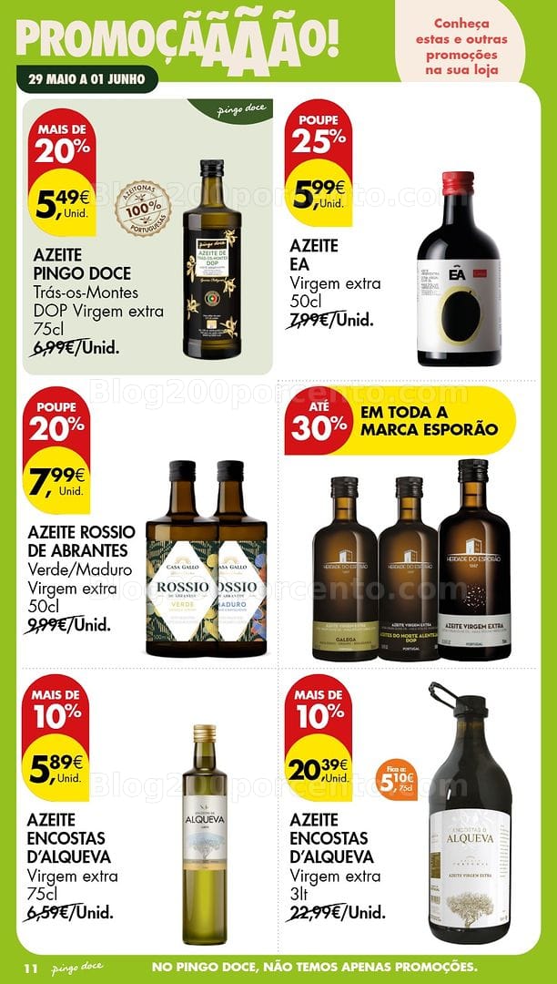Antevisão Folheto PINGO DOCE Promoções de 29 a 31 maio