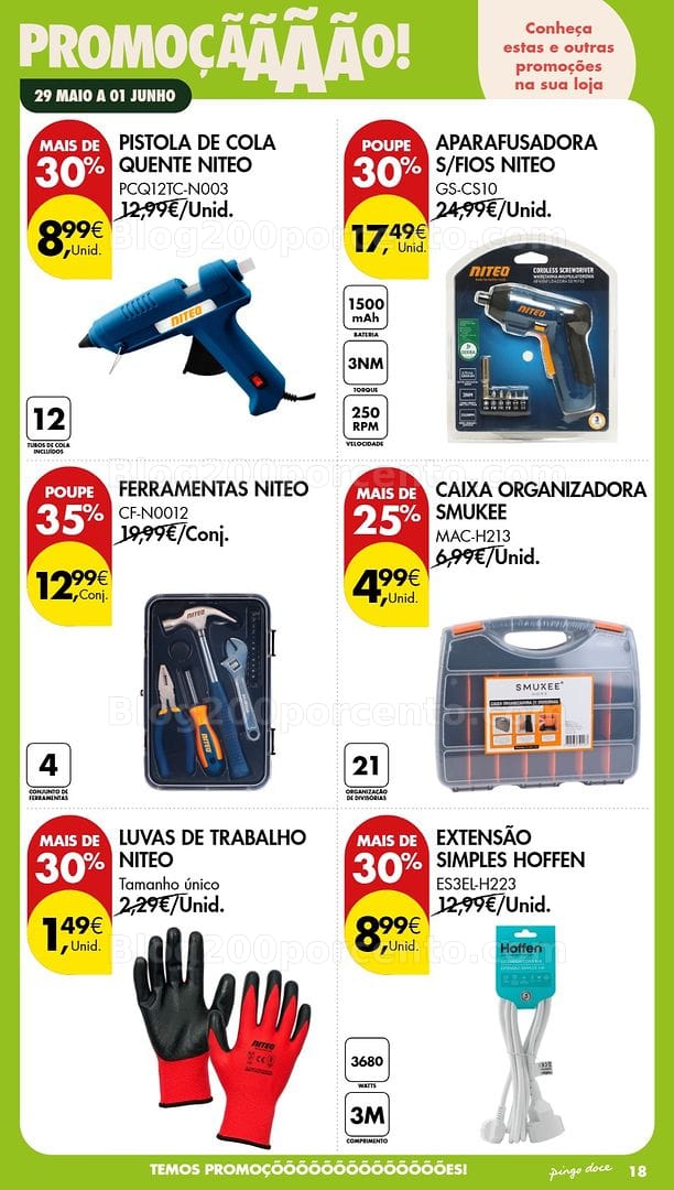 Antevisão Folheto PINGO DOCE Promoções de 29 a 31 maio