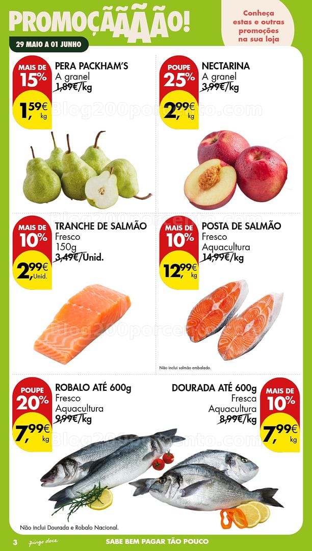 Antevisão Folheto PINGO DOCE Promoções de 29 a 31 maio