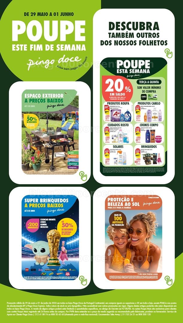 Antevisão Folheto PINGO DOCE Promoções de 29 a 31 maio