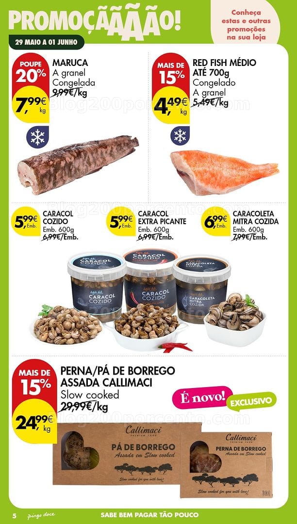 Antevisão Folheto PINGO DOCE Promoções de 29 a 31 maio