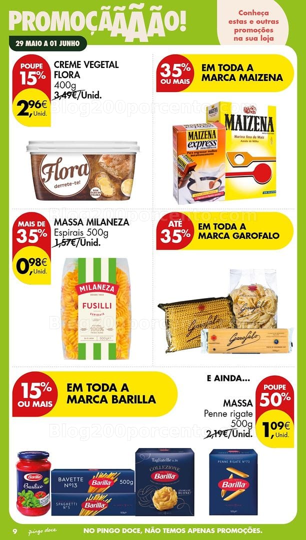 Antevisão Folheto PINGO DOCE Promoções de 29 a 31 maio