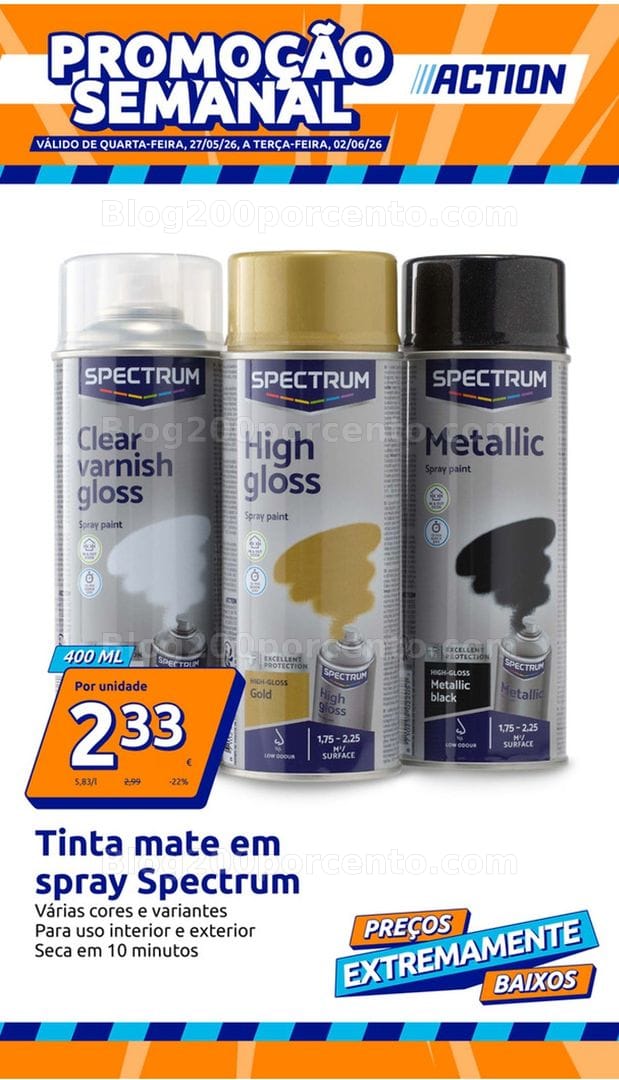 Antevisão Folheto ACTION Promoções de 27 maio a 2 junho