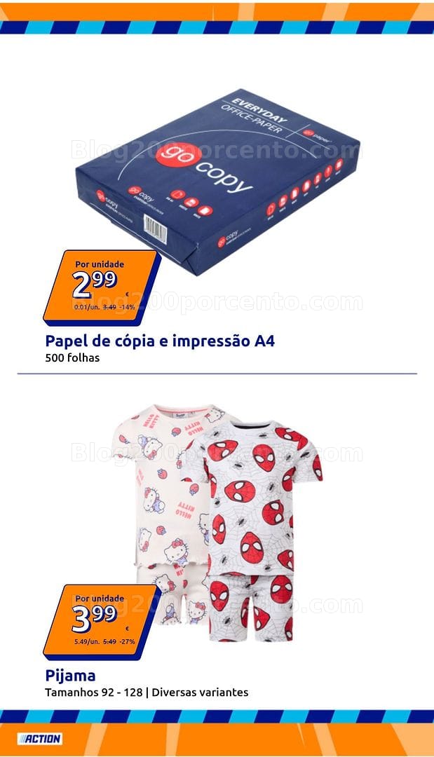 Antevisão Folheto ACTION Promoções de 6 a 12 maio