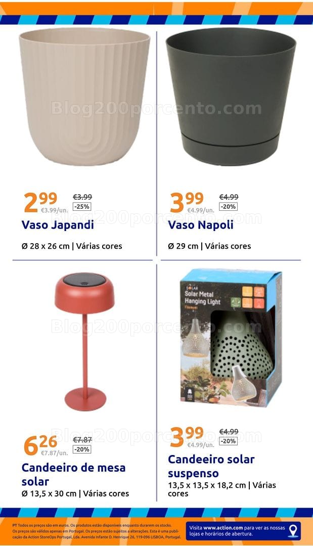 Antevisão Folheto ACTION Promoções de 6 a 12 maio