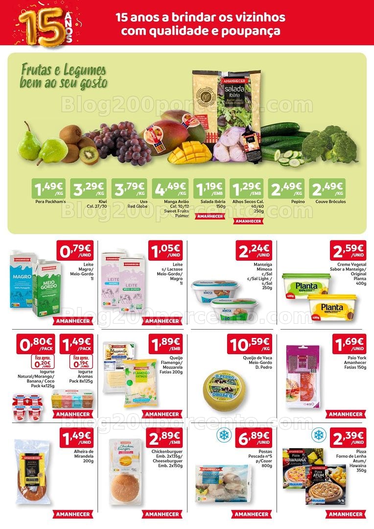 Antevisão Folheto AMANHECER Promoções de 7 a 13 maio