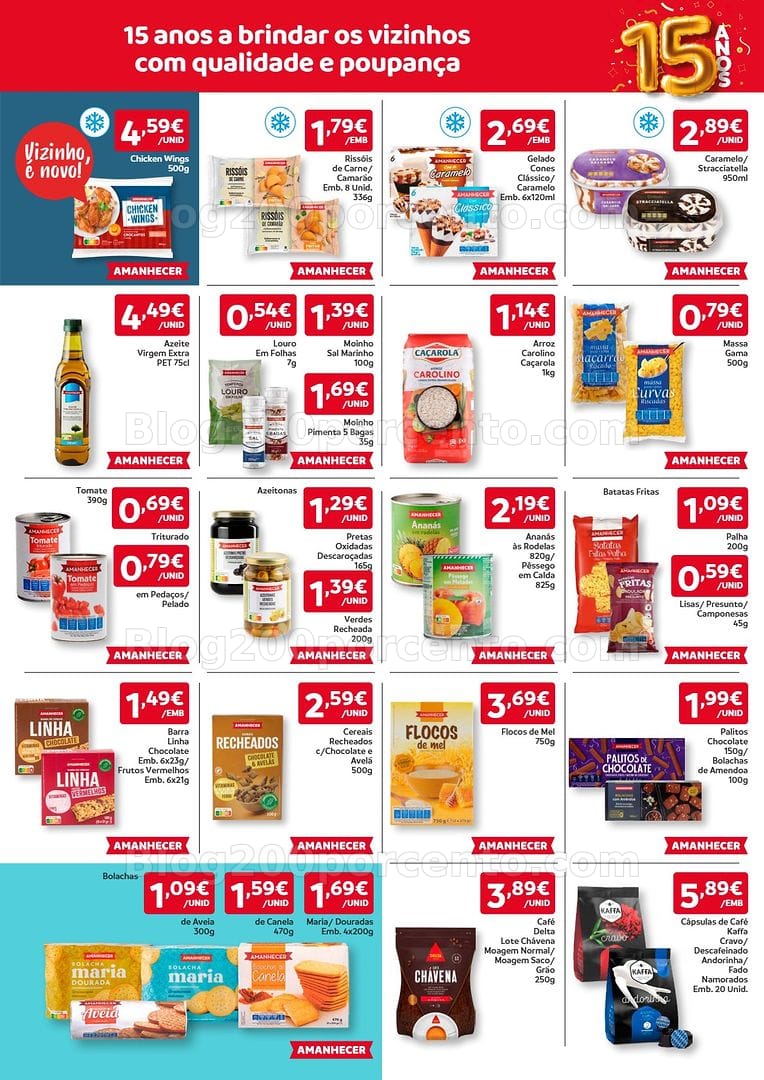 Antevisão Folheto AMANHECER Promoções de 7 a 13 maio