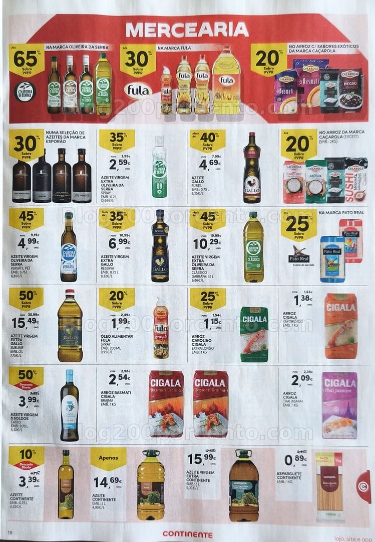 Antevisão Folheto CONTINENTE Promoções de 19 a 25 maio