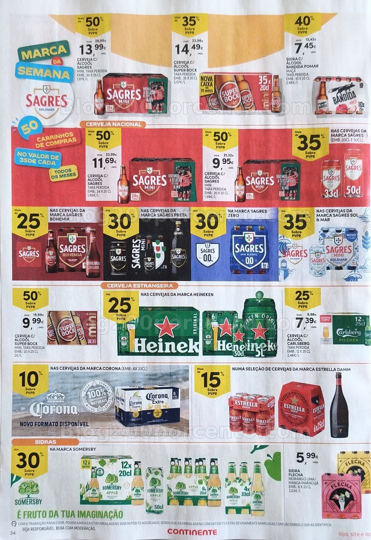Antevisão Folheto CONTINENTE Promoções de 19 a 25 maio