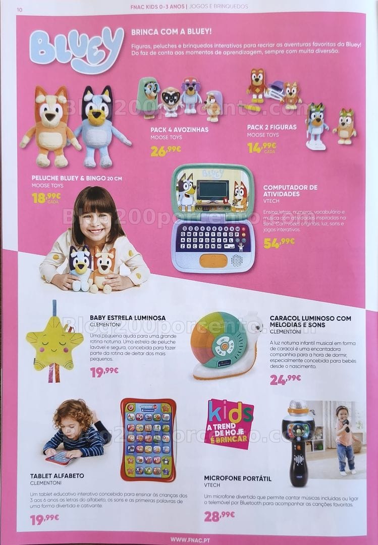 Antevisão Folheto FNAC Kids Promoções até 18 junho