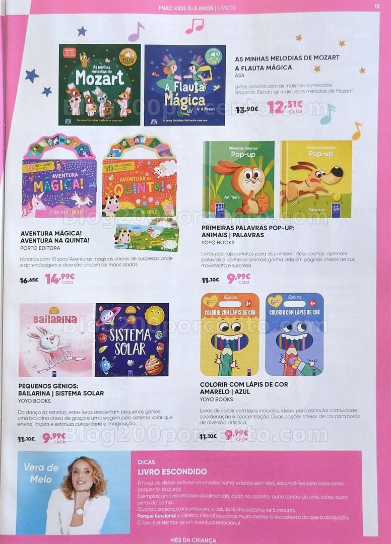 Antevisão Folheto FNAC Kids Promoções até 18 junho