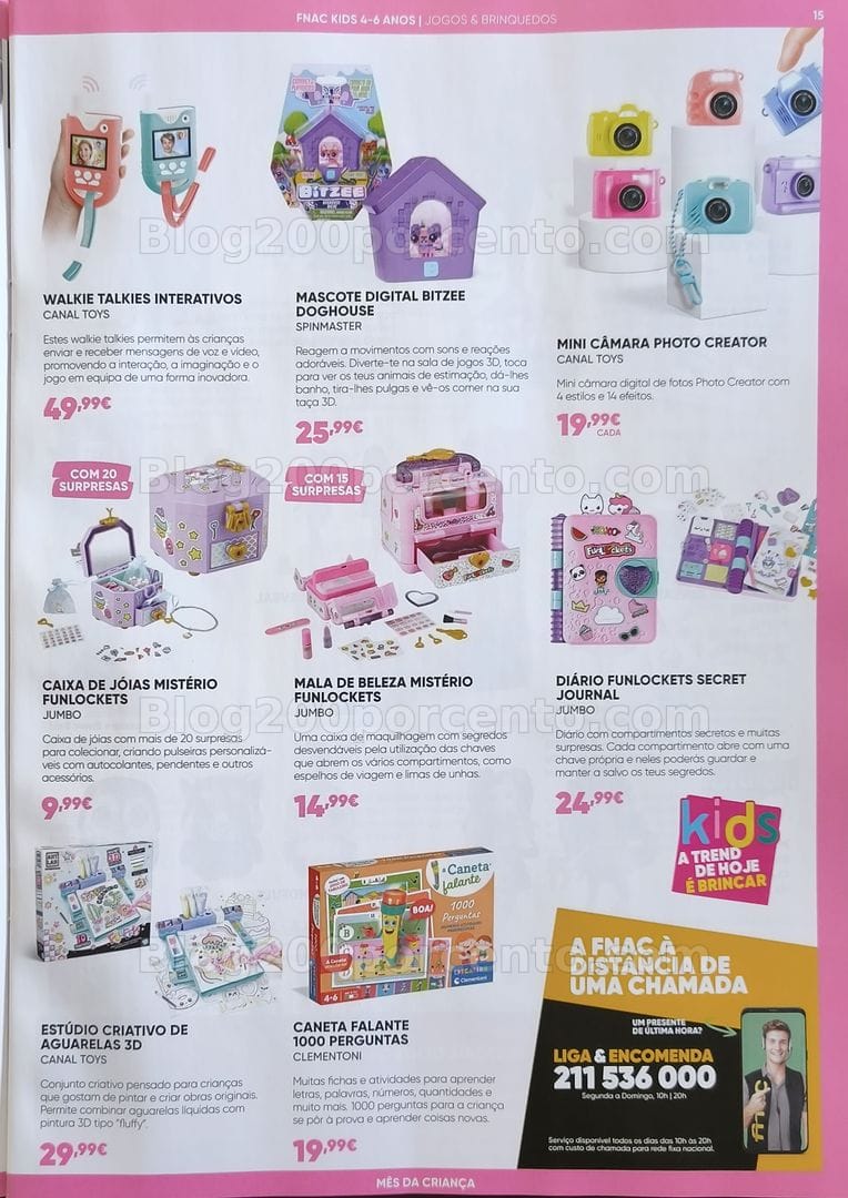 Antevisão Folheto FNAC Kids Promoções até 18 junho