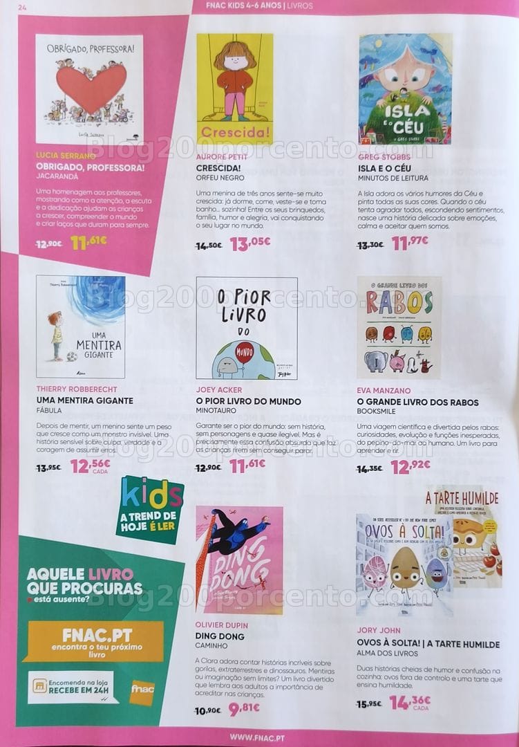 Antevisão Folheto FNAC Kids Promoções até 18 junho