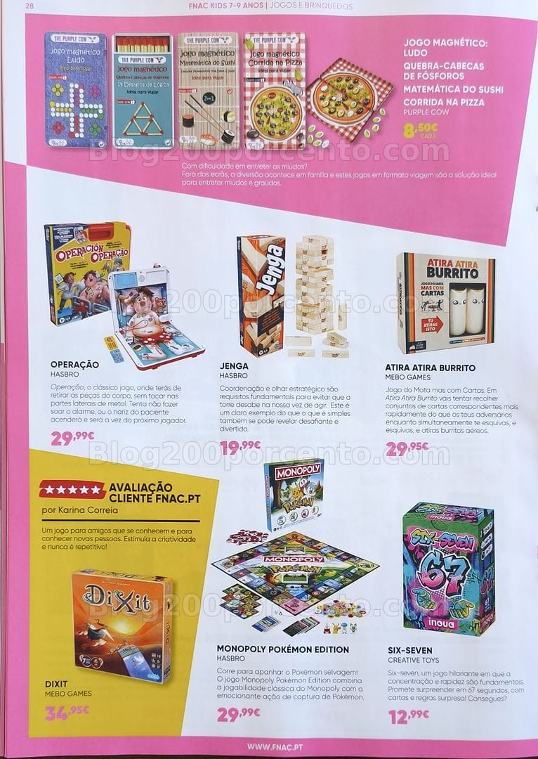 Antevisão Folheto FNAC Kids Promoções até 18 junho