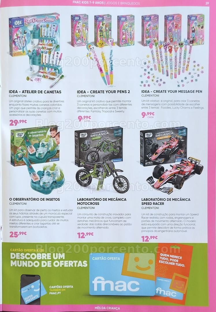 Antevisão Folheto FNAC Kids Promoções até 18 junho