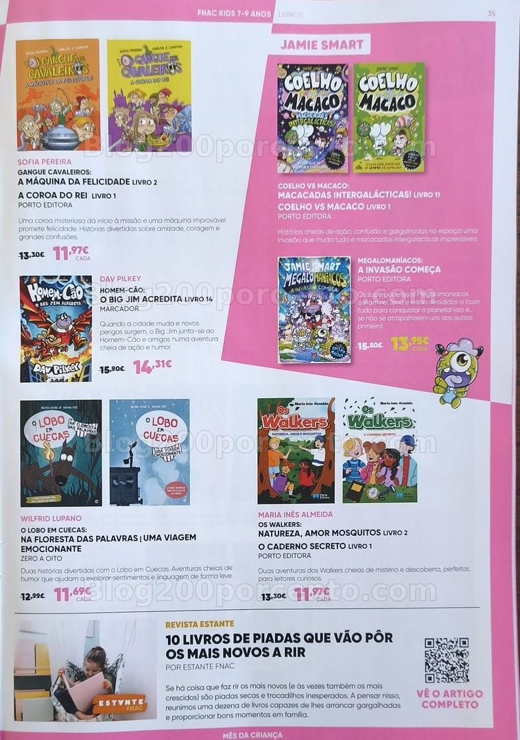Antevisão Folheto FNAC Kids Promoções até 18 junho