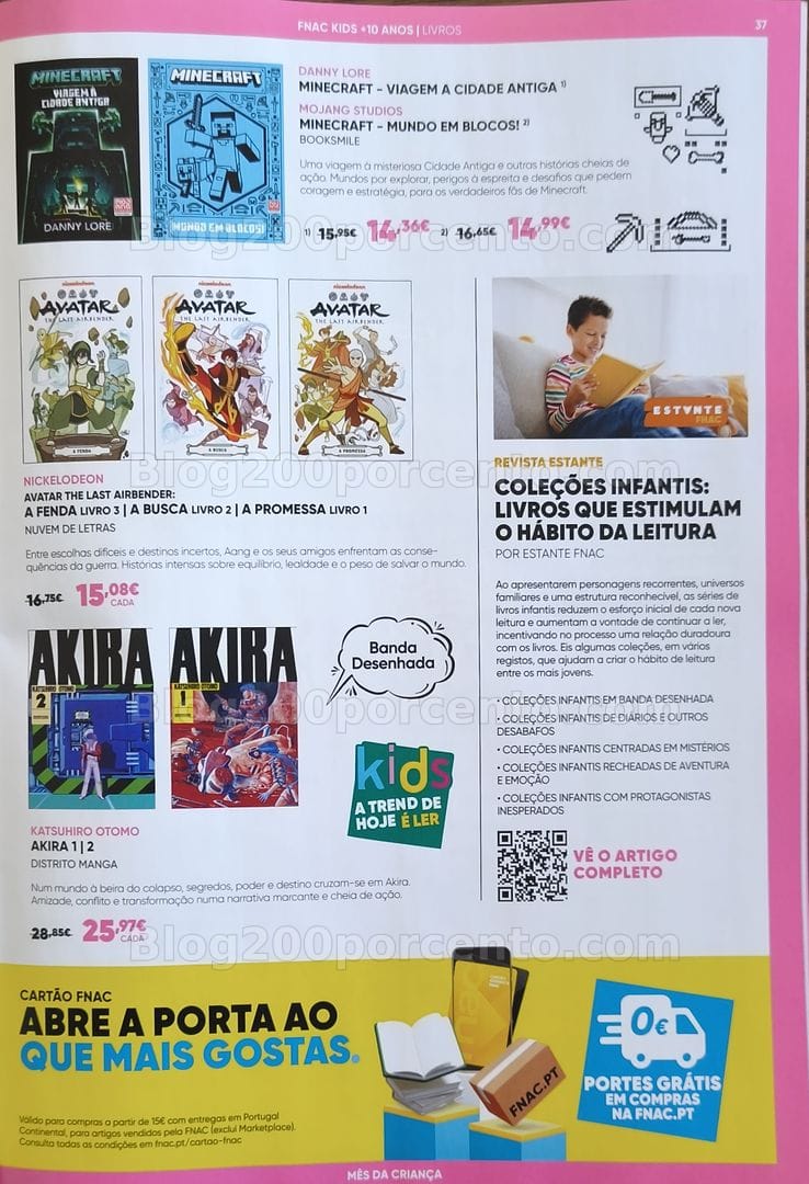 Antevisão Folheto FNAC Kids Promoções até 18 junho