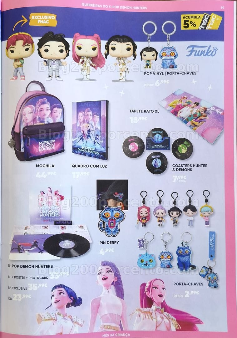 Antevisão Folheto FNAC Kids Promoções até 18 junho