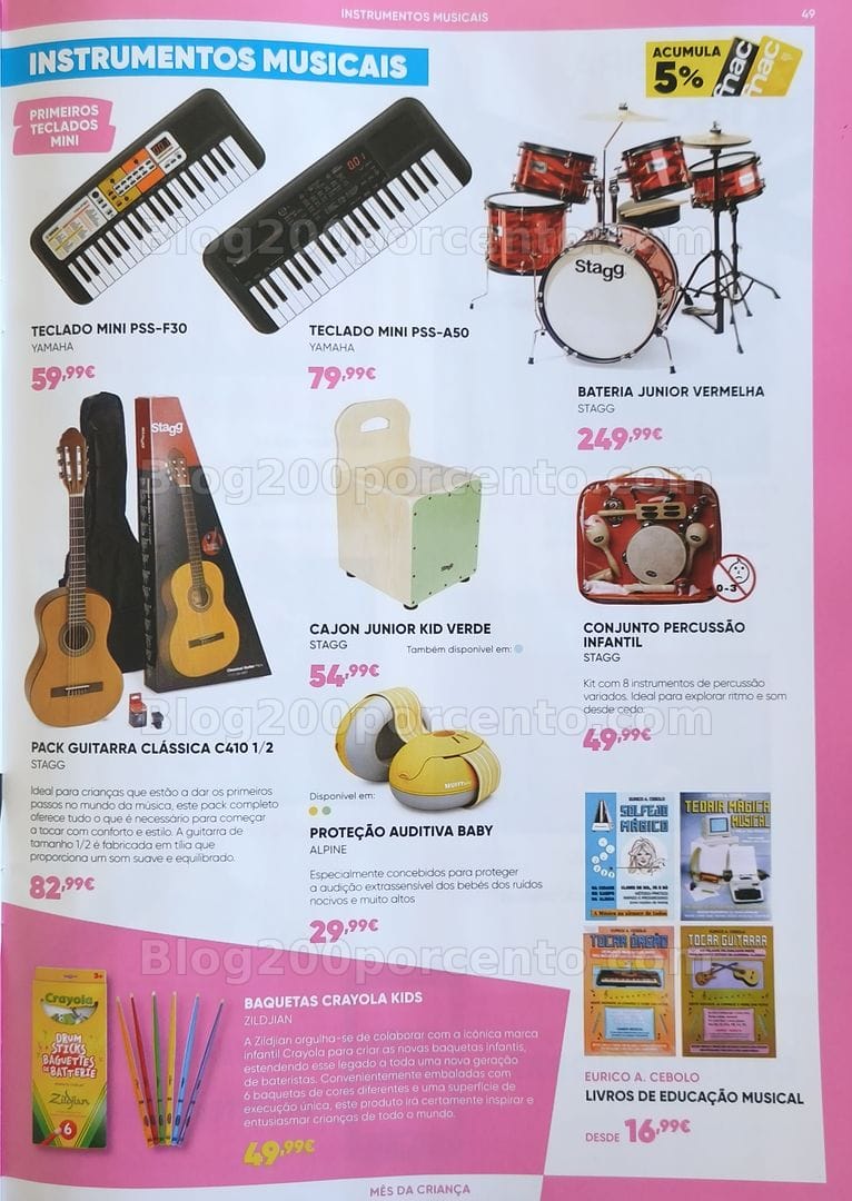 Antevisão Folheto FNAC Kids Promoções até 18 junho