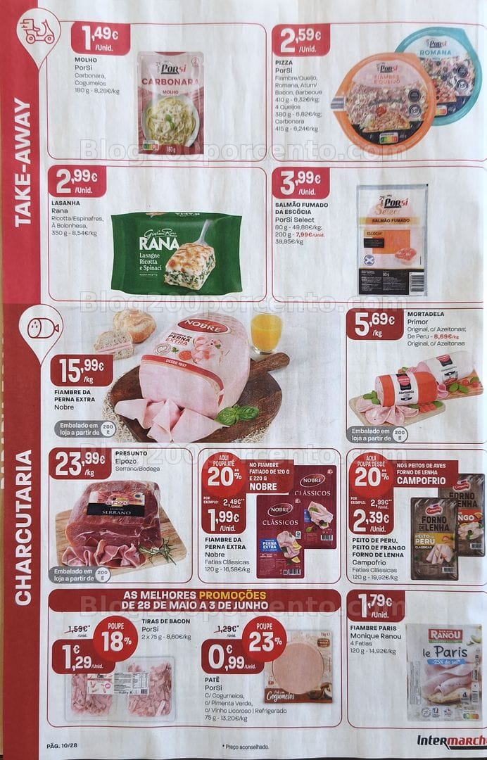 Antevisão Folheto INTERMARCHÉ Promoções de 28 maio a 3 junho