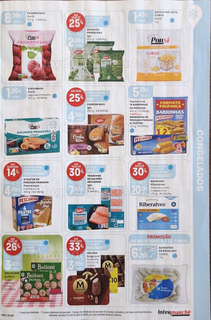 Antevisão Folheto INTERMARCHÉ Promoções de 28 maio a 3 junho