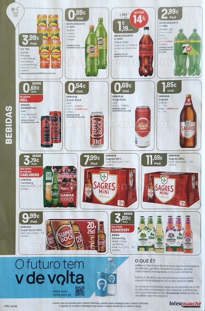 Antevisão Folheto INTERMARCHÉ Promoções de 28 maio a 3 junho