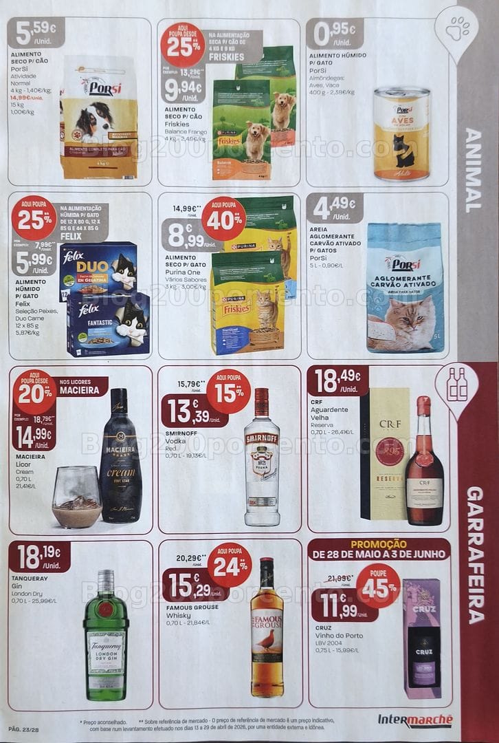 Antevisão Folheto INTERMARCHÉ Promoções de 28 maio a 3 junho
