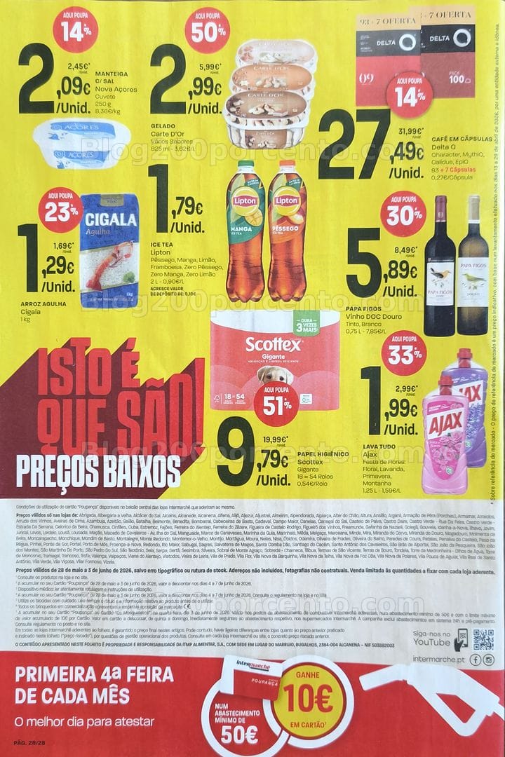 Antevisão Folheto INTERMARCHÉ Promoções de 28 maio a 3 junho
