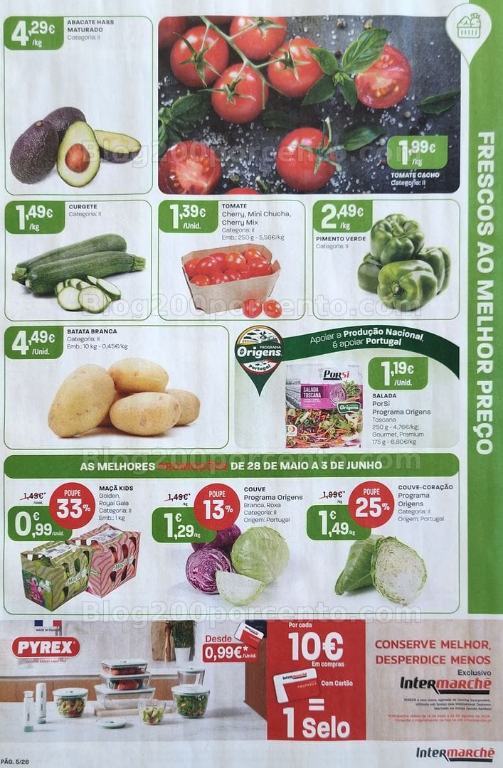 Antevisão Folheto INTERMARCHÉ Promoções de 28 maio a 3 junho