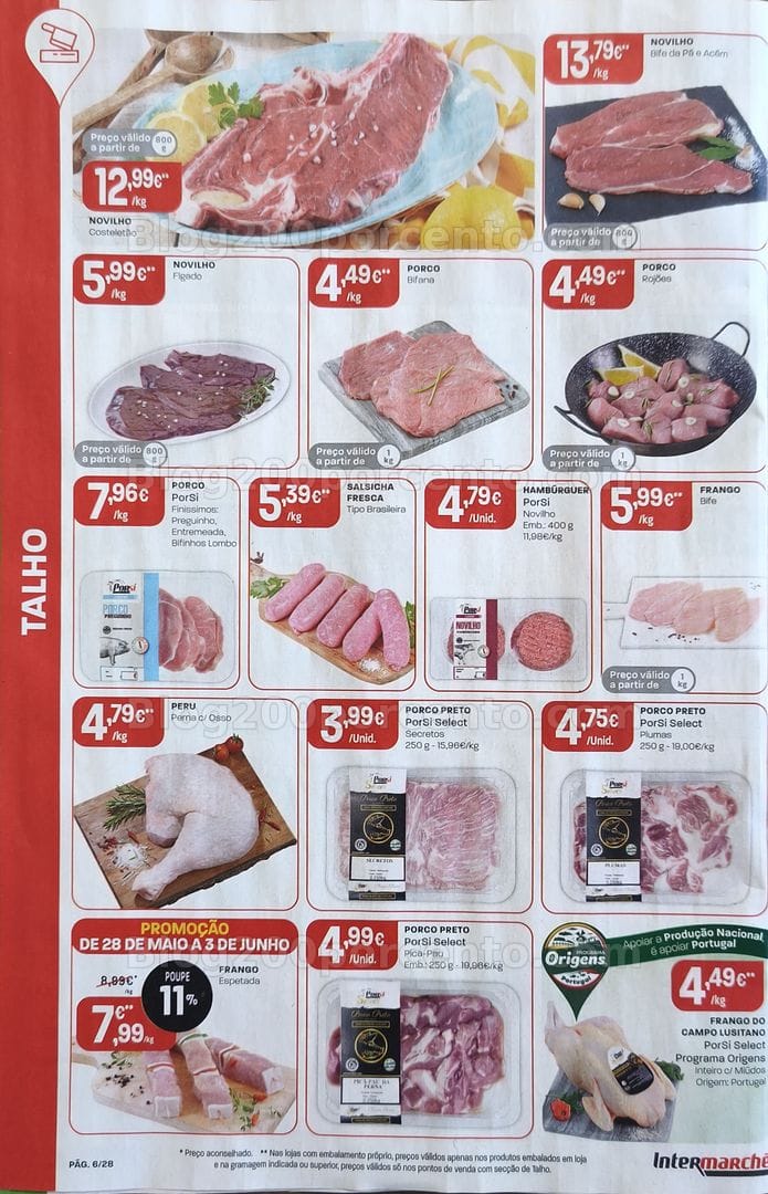 Antevisão Folheto INTERMARCHÉ Promoções de 28 maio a 3 junho