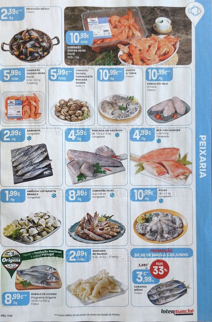 Antevisão Folheto INTERMARCHÉ Promoções de 28 maio a 3 junho