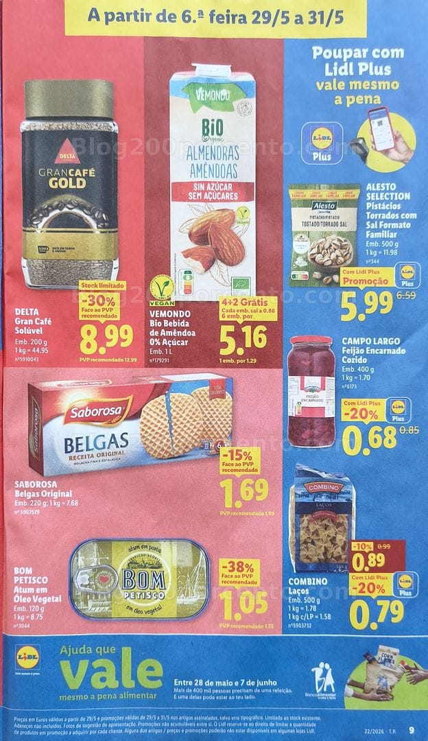 Antevisão Folheto LIDL Promoções de 25 a 31 maio