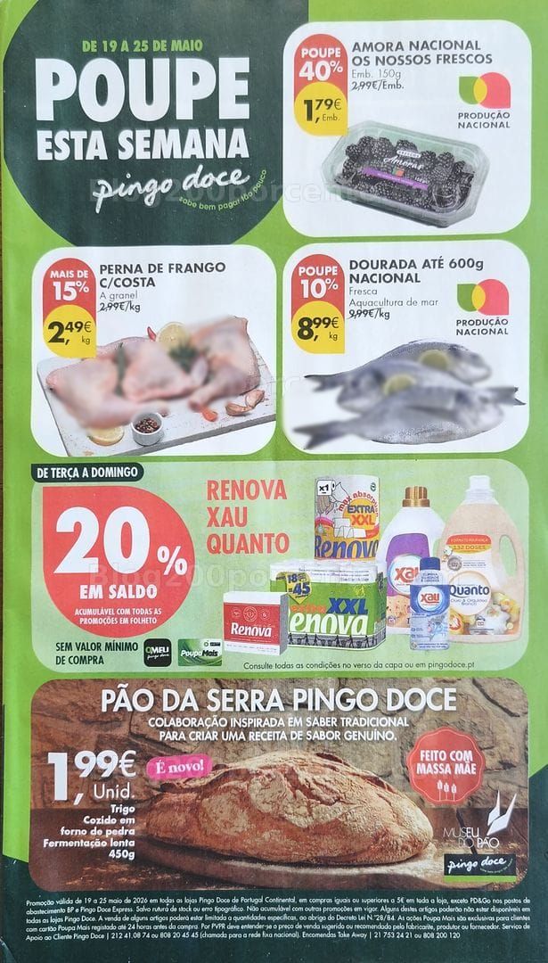 Antevisão Folheto PINGO DOCE Promoções de 19 a 25 maio