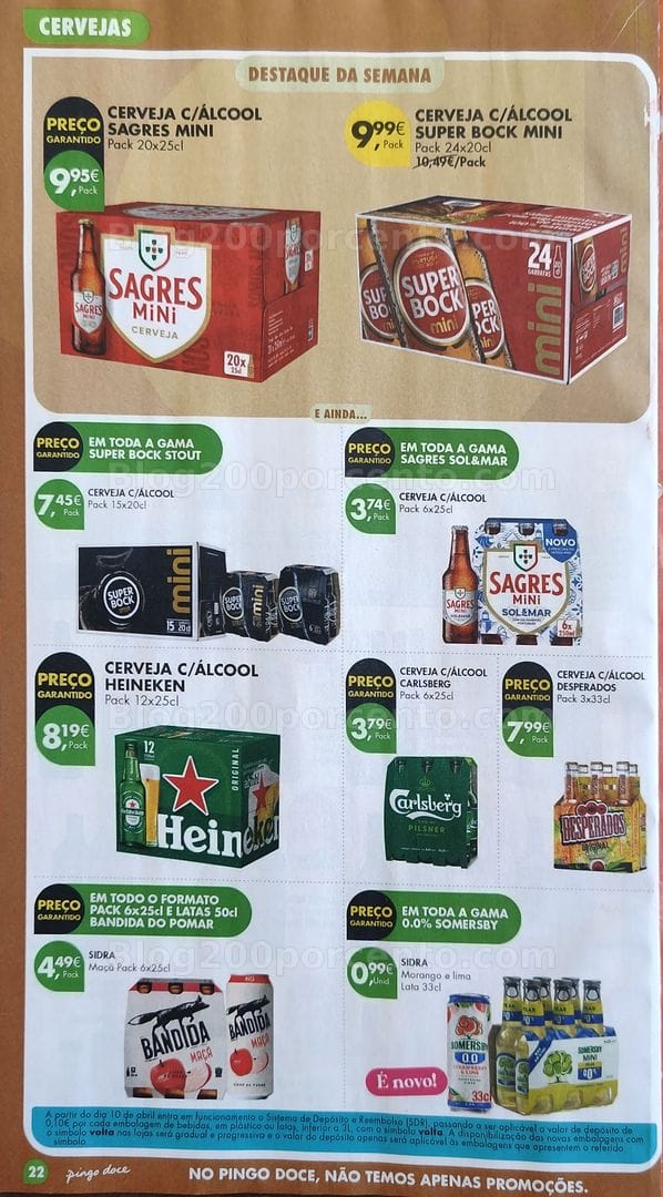 Antevisão Folheto PINGO DOCE Promoções de 19 a 25 maio